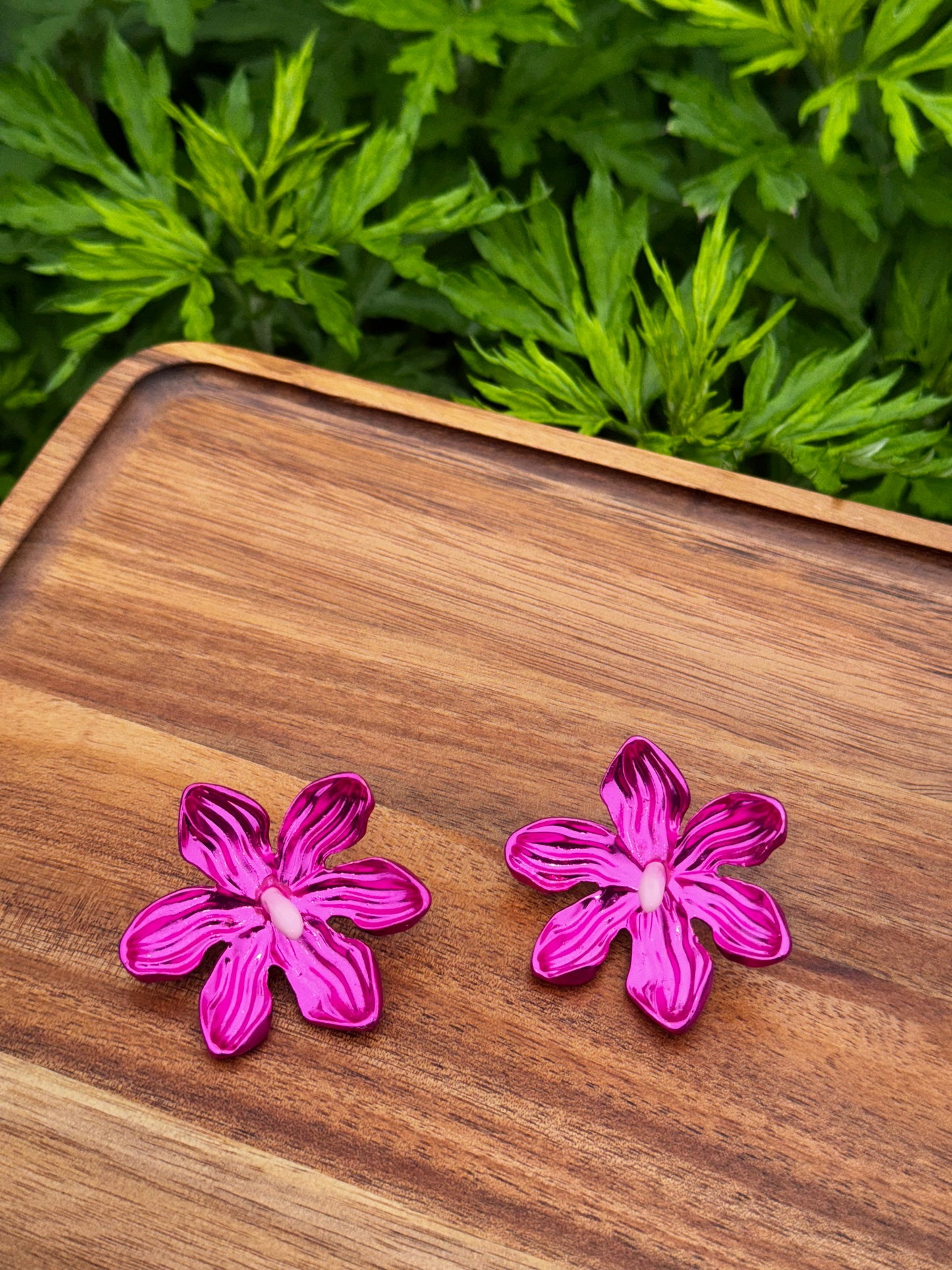 “HIBISCUS” EARRINGS