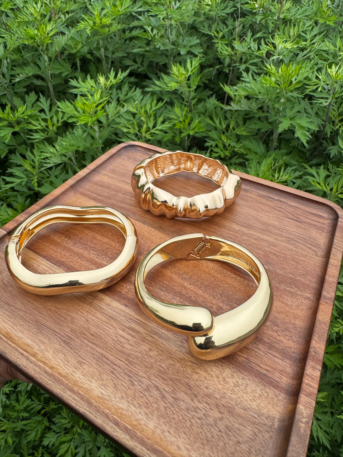 “WAVY BANGLE” SET