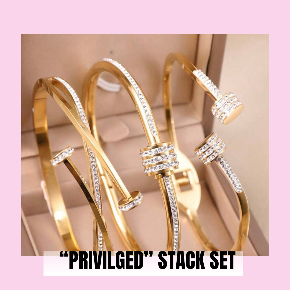 “PRIVILEGED” STACK SET