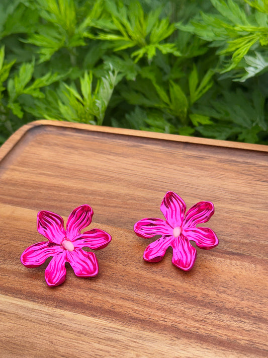 “HIBISCUS” EARRINGS