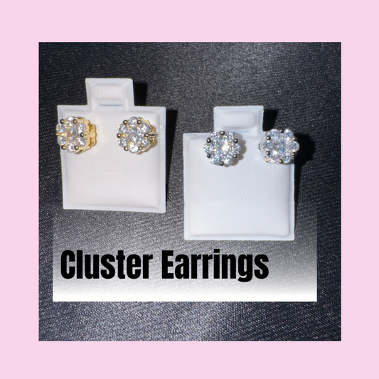 CLUSTER EARRINGS