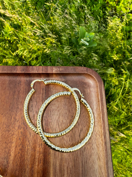 “HOOP “EARRINGS