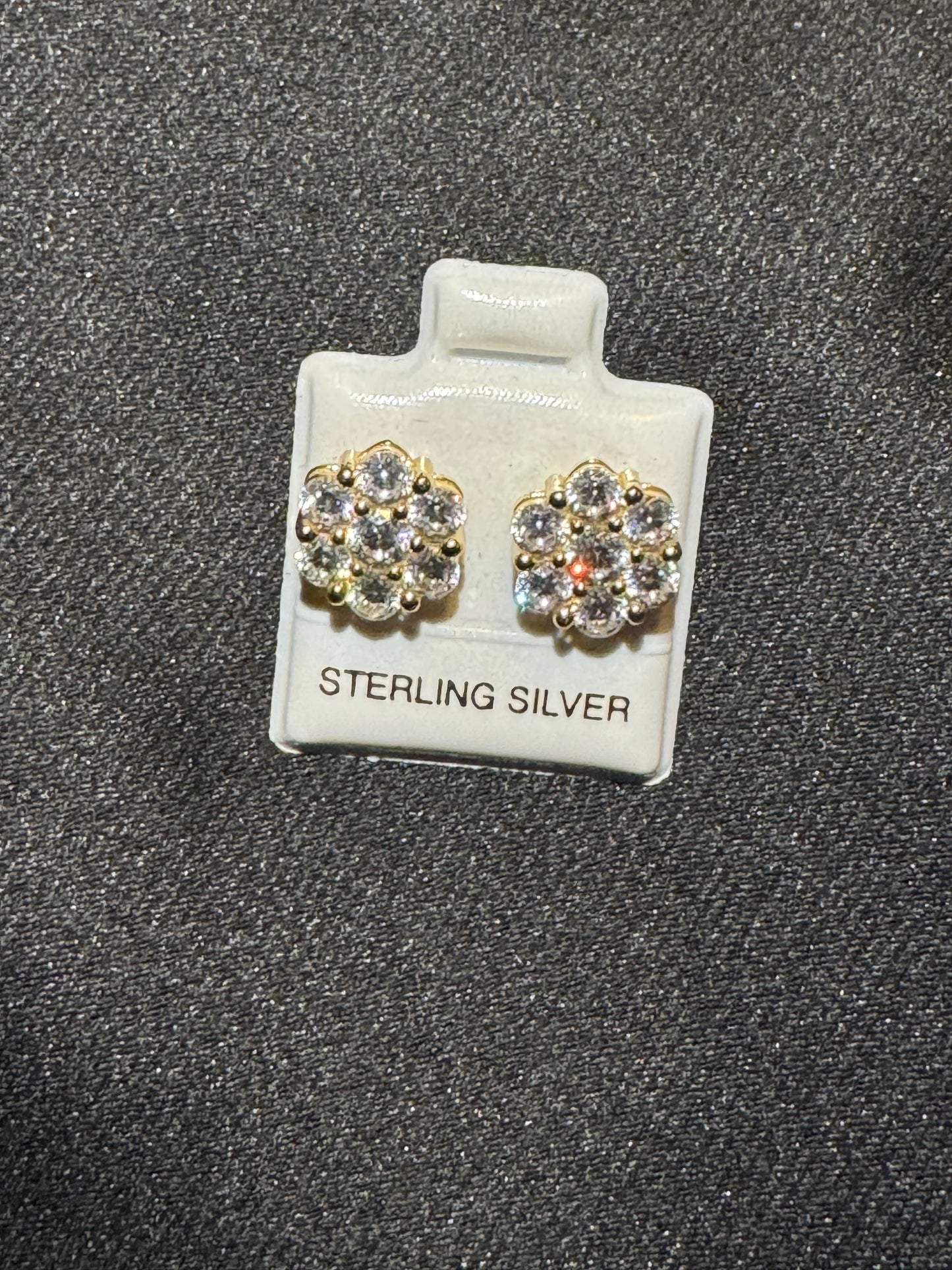 LARGE CLUSTER EARRINGS